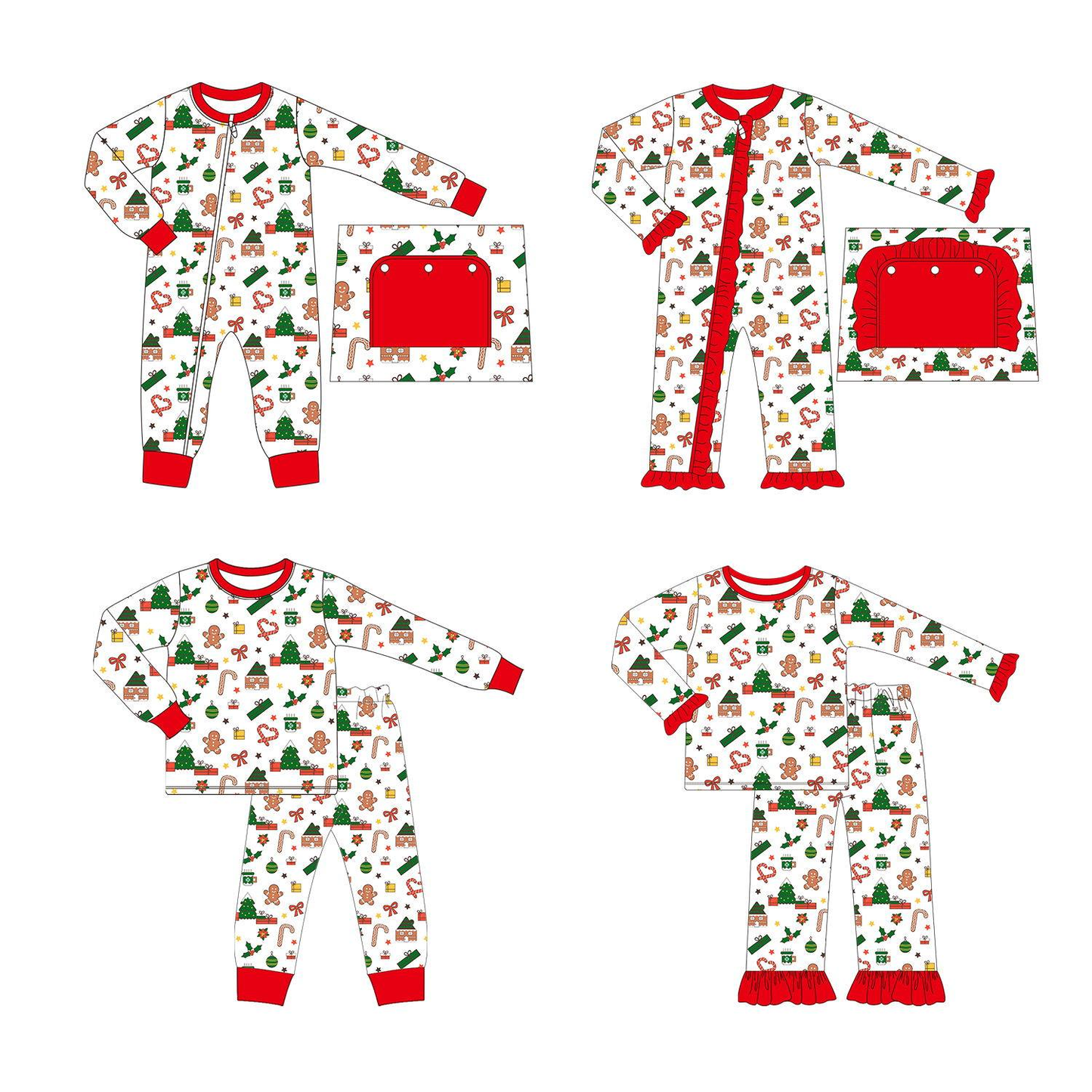 Christmas series July Christmas customization moq 3 each style mix size eta 5-6week