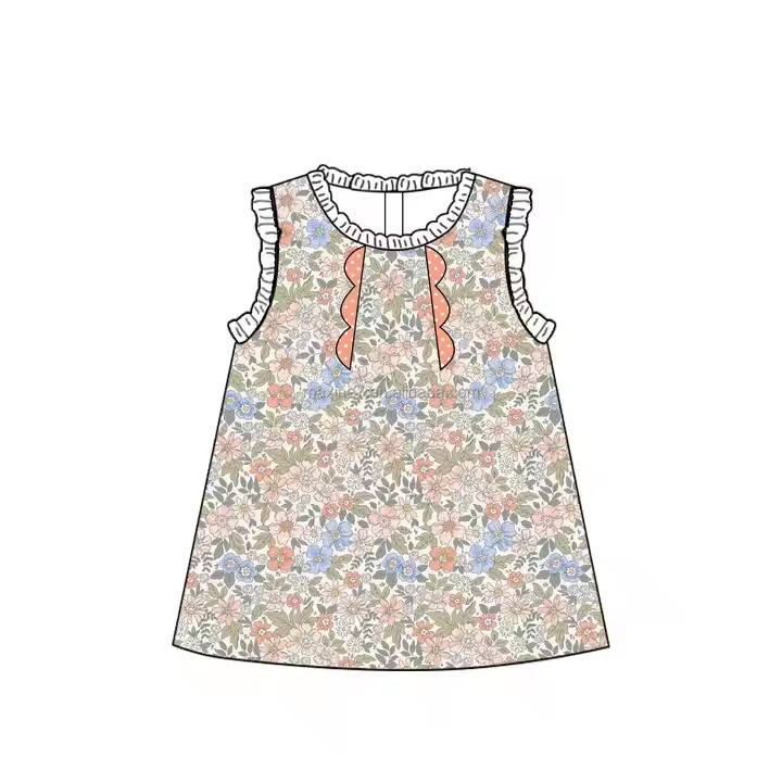 Custom moq 5 each style eta 6-7weeks baby girl clothes short sleeve shorts sets and dress-25.8.2
