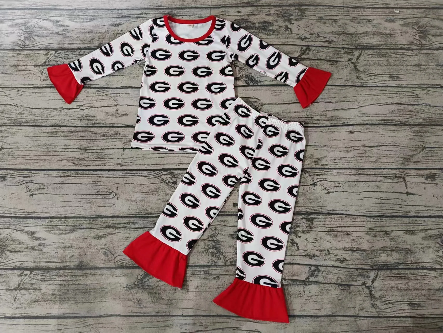 Deadline: May 31 custom no moq eta 5-6week GG GIRLS PAJAMAS SETS
