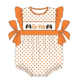 Deadline July 5th close custom no moq eta 6-7week go vols gilrs romper