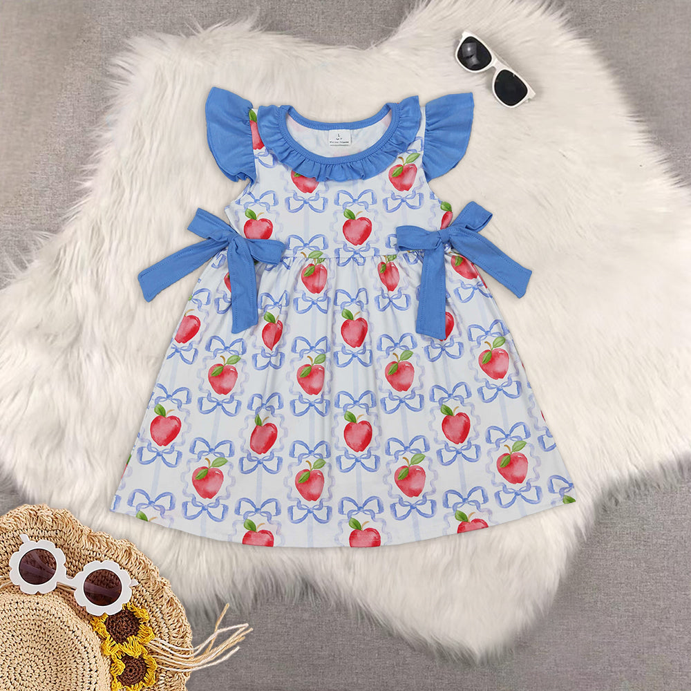 RTS baby girls clothes short Sleeve dress
