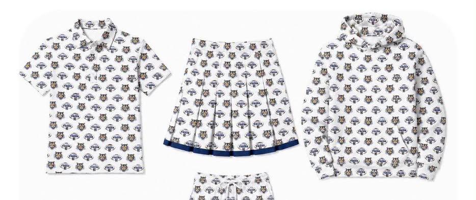 custom moq 5 mix size AITOLY0101 Baby Boys White Short Sleeved Polo Shirt Long Sleeved Hooded Top Yoga Pleated Skirt