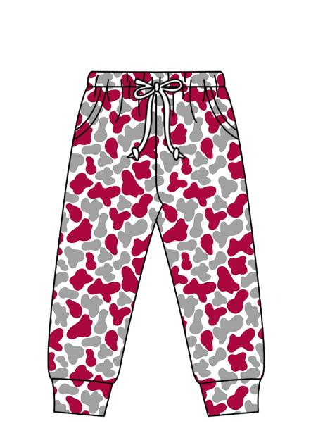 Custom moq 5 each style eta 6-7weeks baby boy clothes camouflage long sleeve pants sets and top and pants-25.8.5