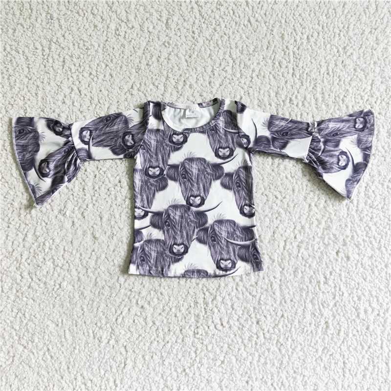 SALES NEW Baby Girls Black Moody Shirt Autumn Collection Comfortable Cotton Top for Infants