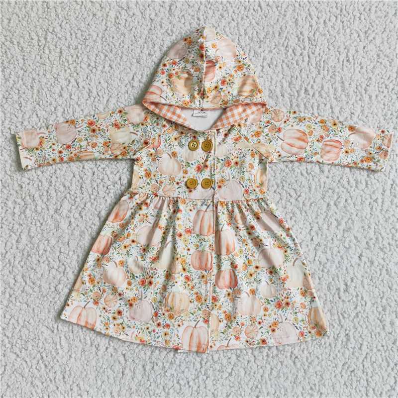 RTS NO MOQ GLD0082 Alpine cow hooded long-sleeved jacket
