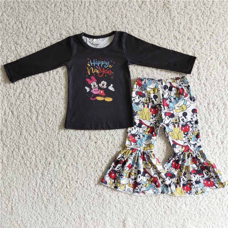 RTS NO MOQ New Year Balloon Five-pointed Star Long Sleeve Dress-Top-Long Sleeve Suit