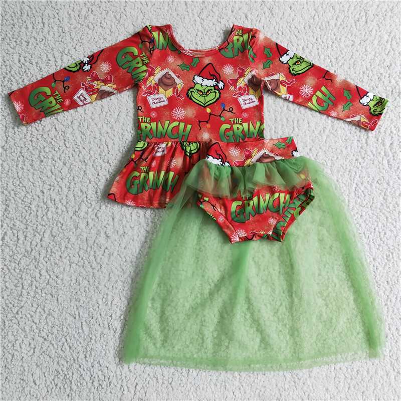 SALES NEW Baby Girls Christmas tutu bummie skirts sets