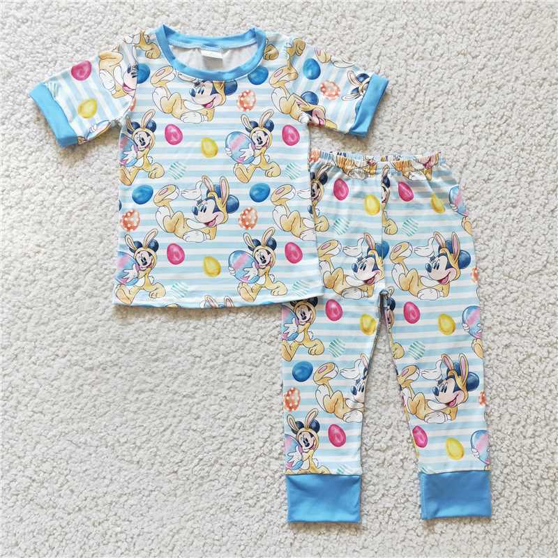Cute Clothes BSPO0048 Baby Boys Easter pajamas Pants sets