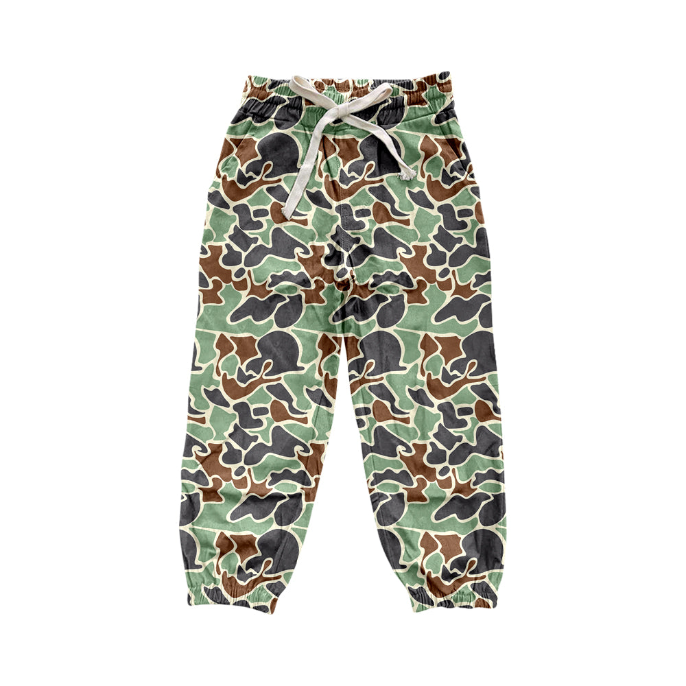 9.8 custom each style moq 5 eta 4-6week baby boys clothes camouflage long pants