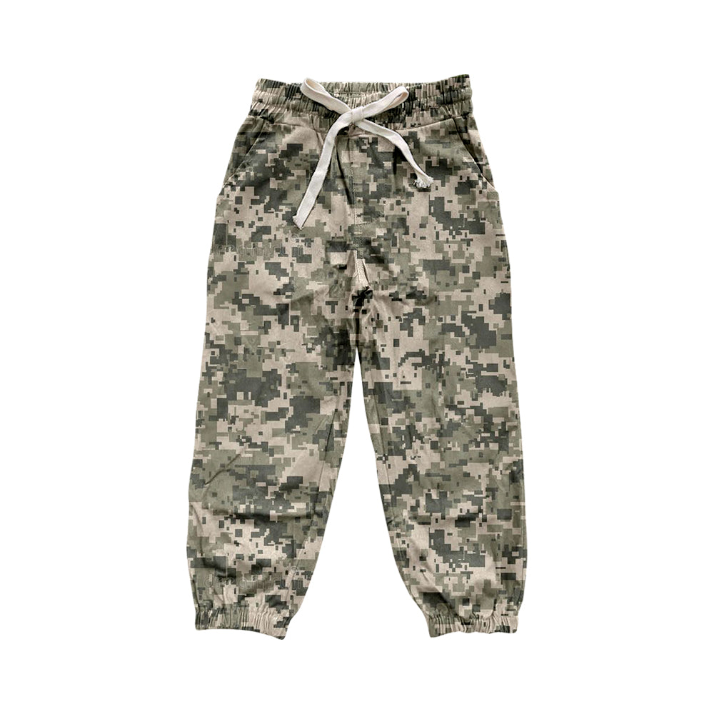 7.12 custom each style moq 5 eta 4-6week baby boys clothes camouflage long pants