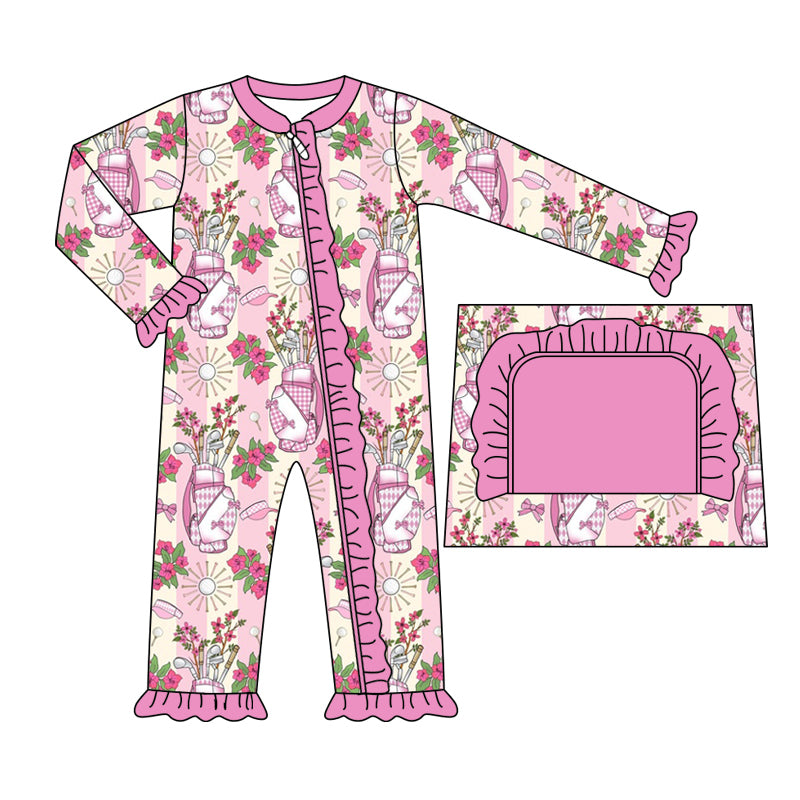 8.9 custom each style moq 5eta 4-6week Sibling Sister floral pink baby girl sets and dress and rompers match family design