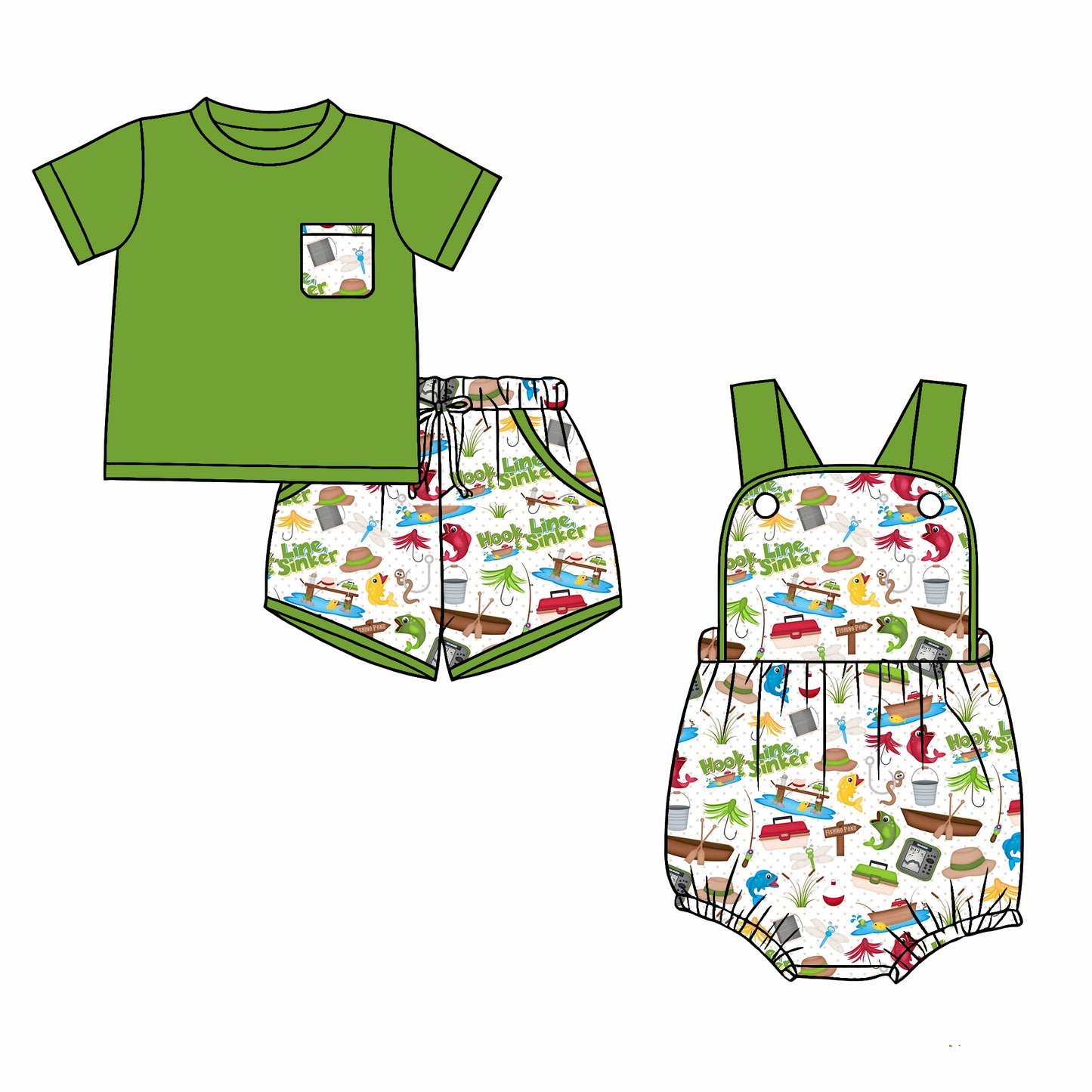 26.1.1 custom each style moq 5 eta 6-8week Sibling Sister baby boy short sleeve shorts sets and romper match design