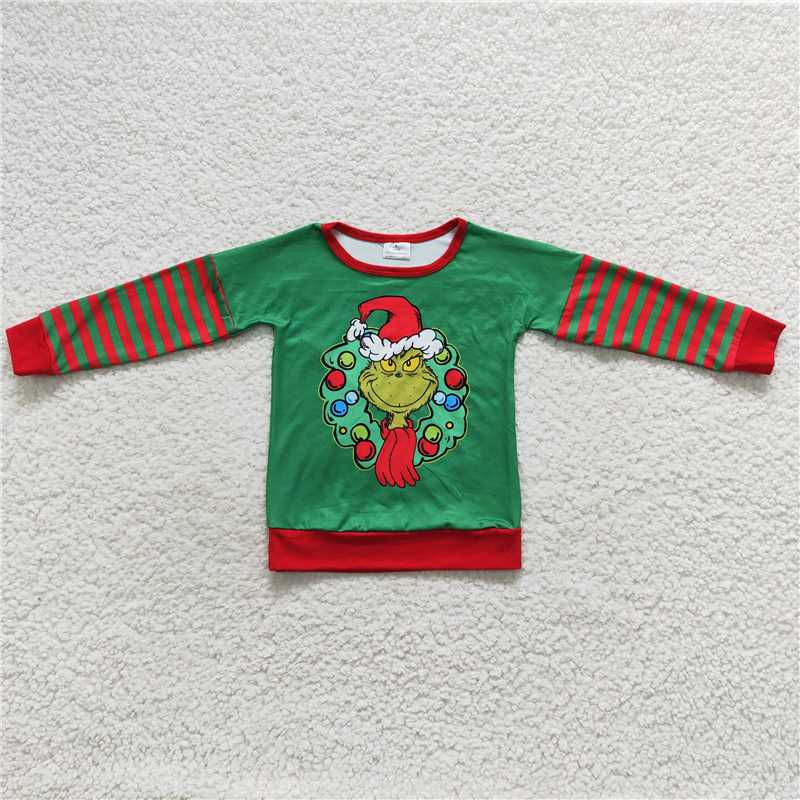 SALES NEW Baby Kids Christmas Frog Tee Shirts Tops