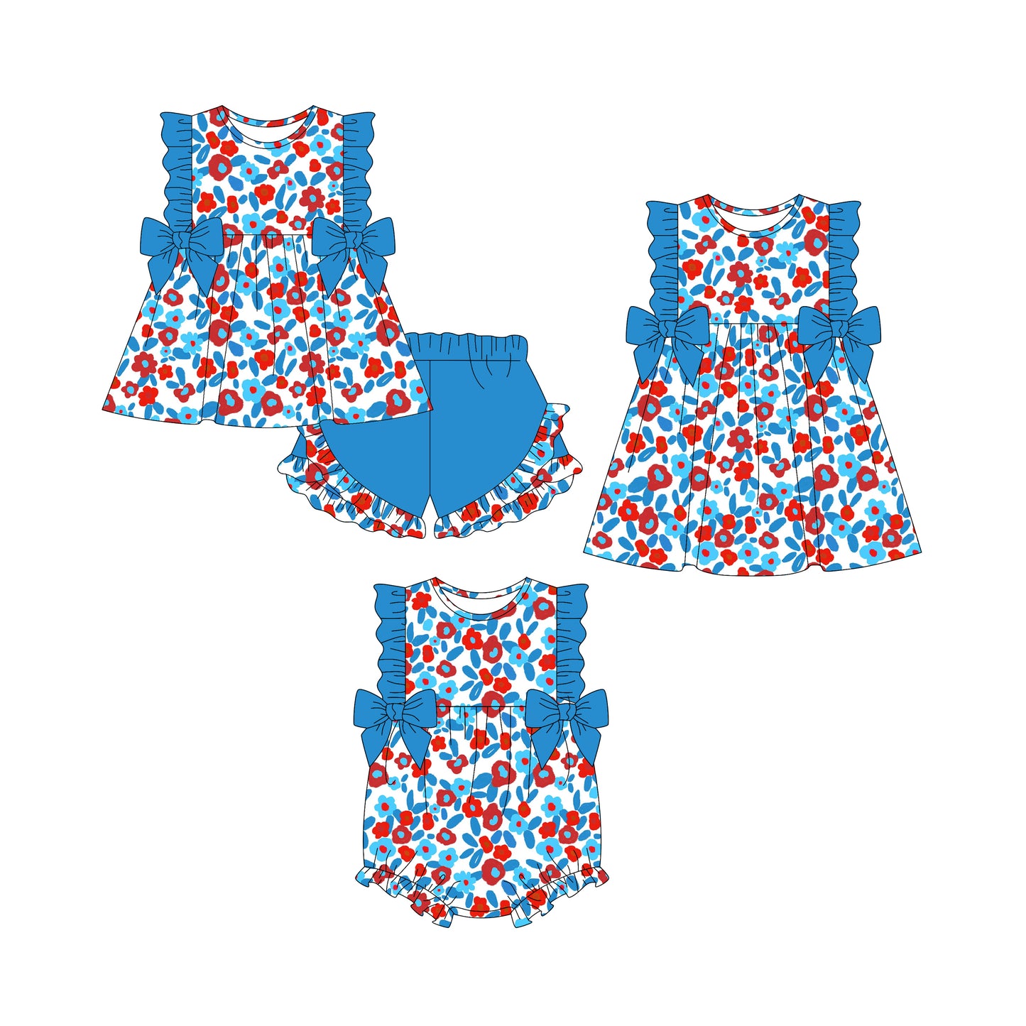 25.12.18 custom each style moq 5 eta 6-8week Sibling Sister leopard baby short sleeve shorts sets and romper and dress match design