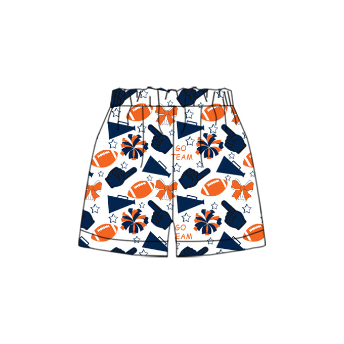 Custom moq 5 each style summer teams baby girls clothes team hooded long sleeve tops and short sleeve top and dress and shorts-25.6.12