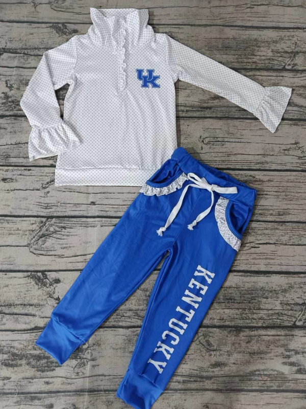 Deadline August 27custom no moq eta 6-8weeks Blue long-sleeved trousers suit