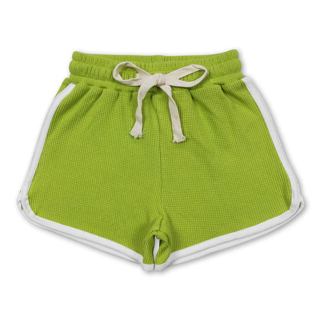 RTS NO MOQ Sibling Baby Girls Summer Sports Shorts
