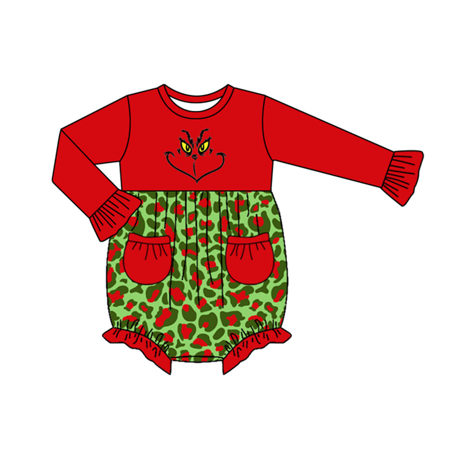 5.30 custom each style moq 5eta 4-6week Sibling Sister Christmas red girls outfits and romper match family design