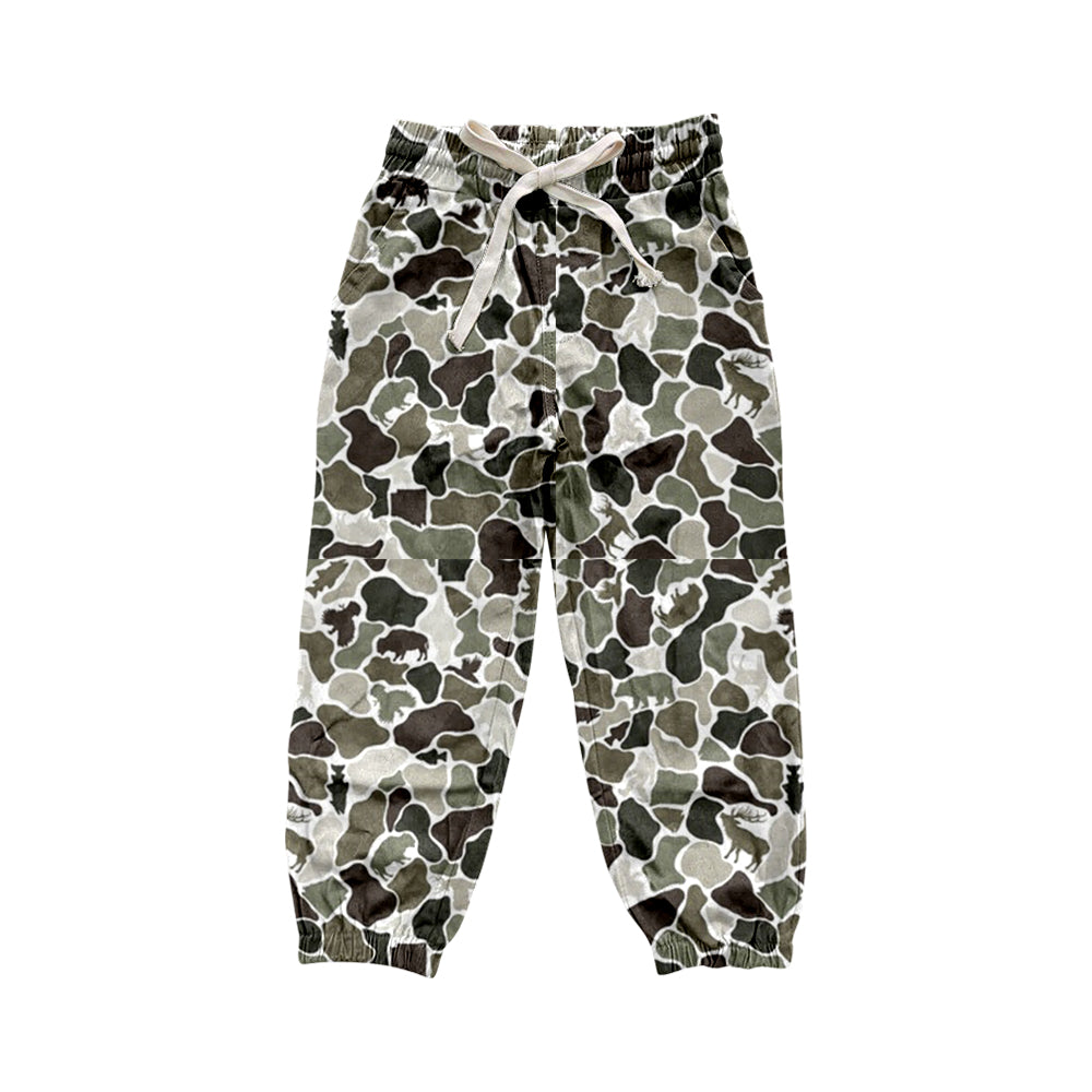 7.12 custom each style moq 5 eta 4-6week baby boys clothes camouflage long pants