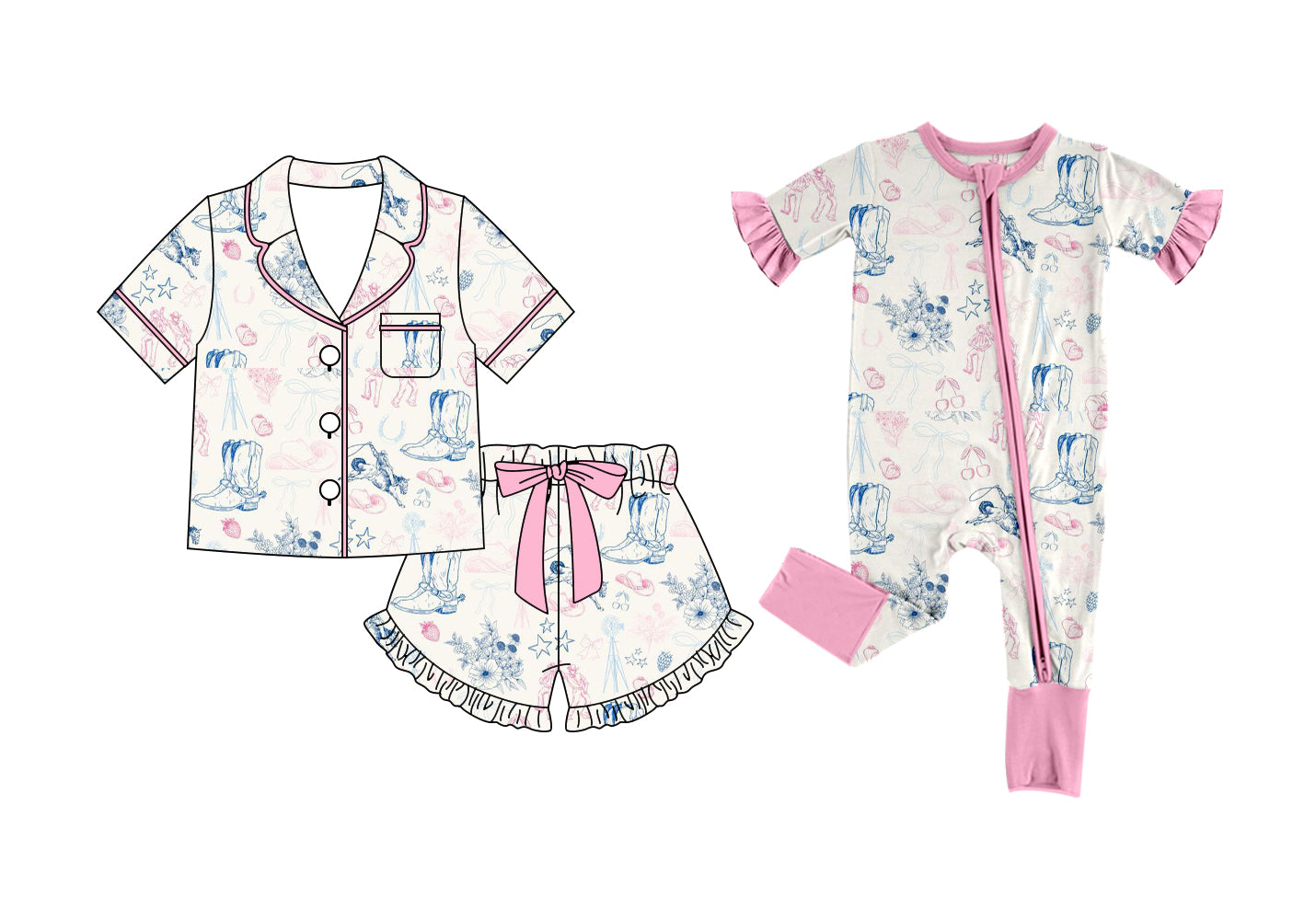 26.1.17 custom each style moq 5 eta 6-8week Sibling Sister boot bow baby girl short sleeve shorts sets and romper match design