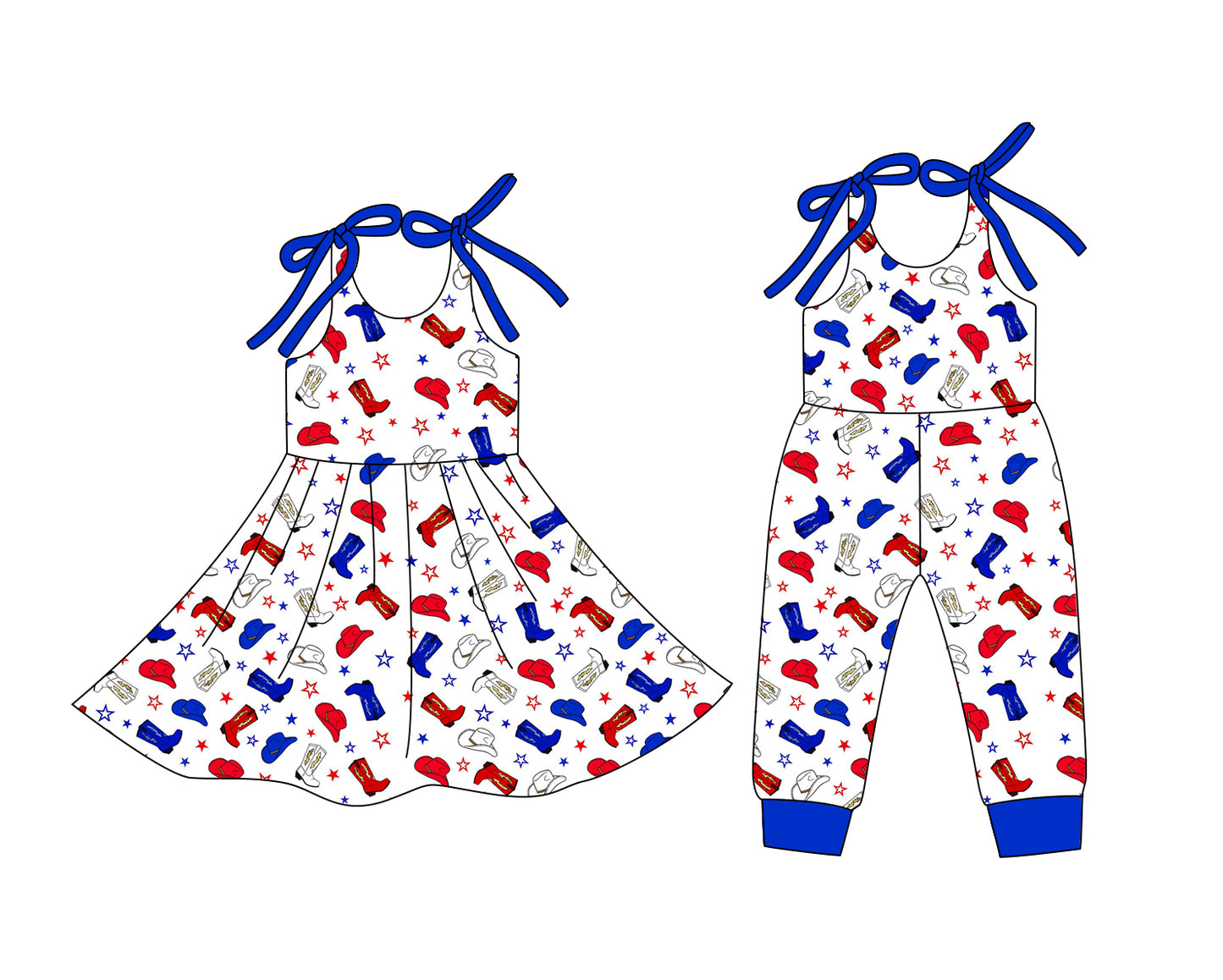 25.12.25 custom each style moq 5 eta 6-8week Sibling Sister boot hat baby short sleeve romper and dress match design