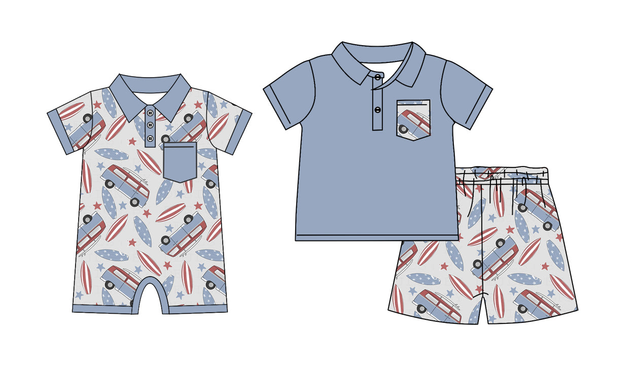 26.1.17 custom each style moq 5 eta 6-8week Sibling Sister baby boy short sleeve shorts sets and romper match design