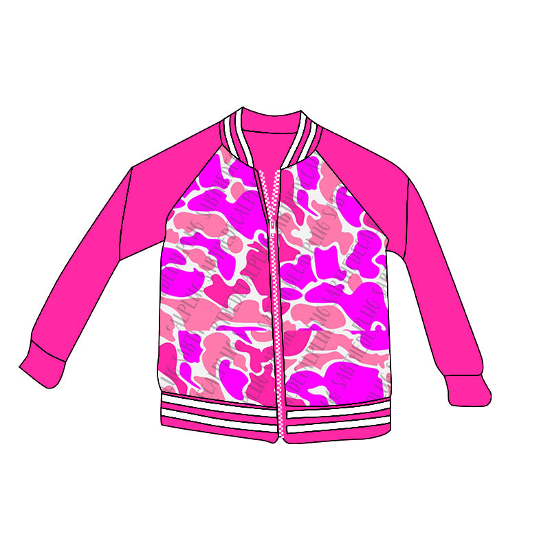 8.31 custom each style moq 5 eta 4-6week baby girls clothes rose red zipper long sleeve top