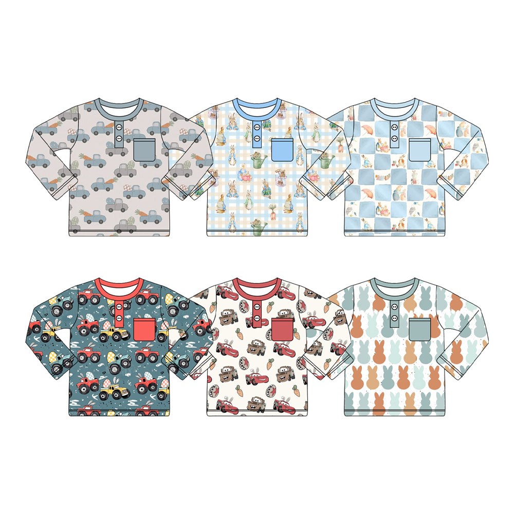 25.11.11 custom each style moq 5 eta 6-8week Sibling Sisters baby boy long sleeve top 6 match family design