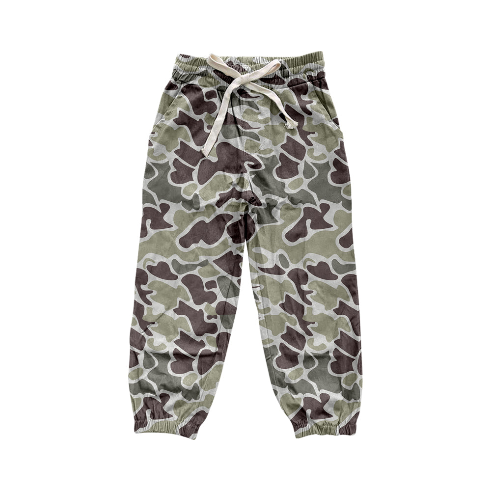 9.8 custom each style moq 5 eta 4-6week baby boys clothes camouflage long pants