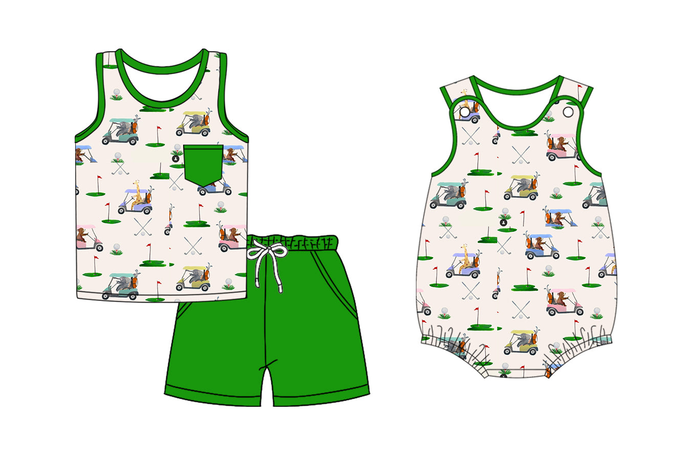 2.22 custom each style moq 5eta 4-6week Sibling Sister baby boy short sleeve shorts sets and romper match design