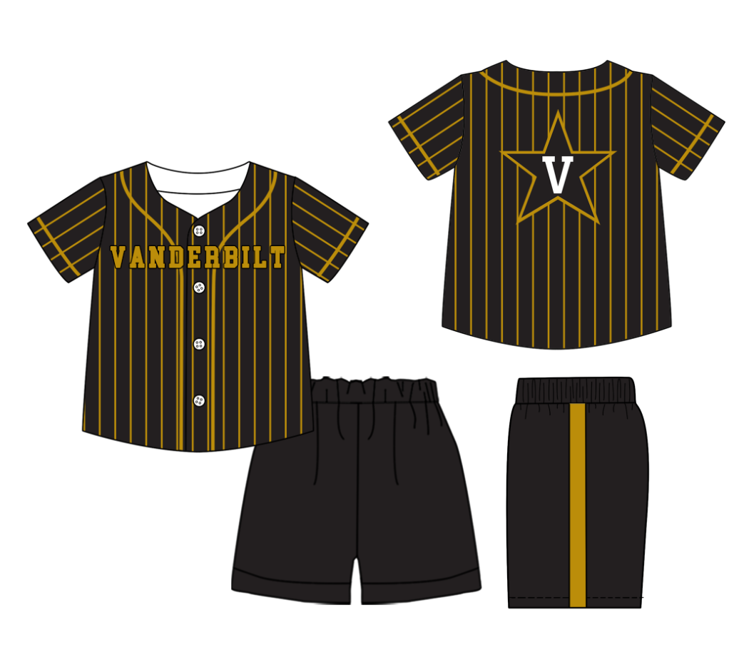 Custom moq 3 or 5 mix size milk silk summer teams baby boy clothes short sleeve shorts sets-26.1.19