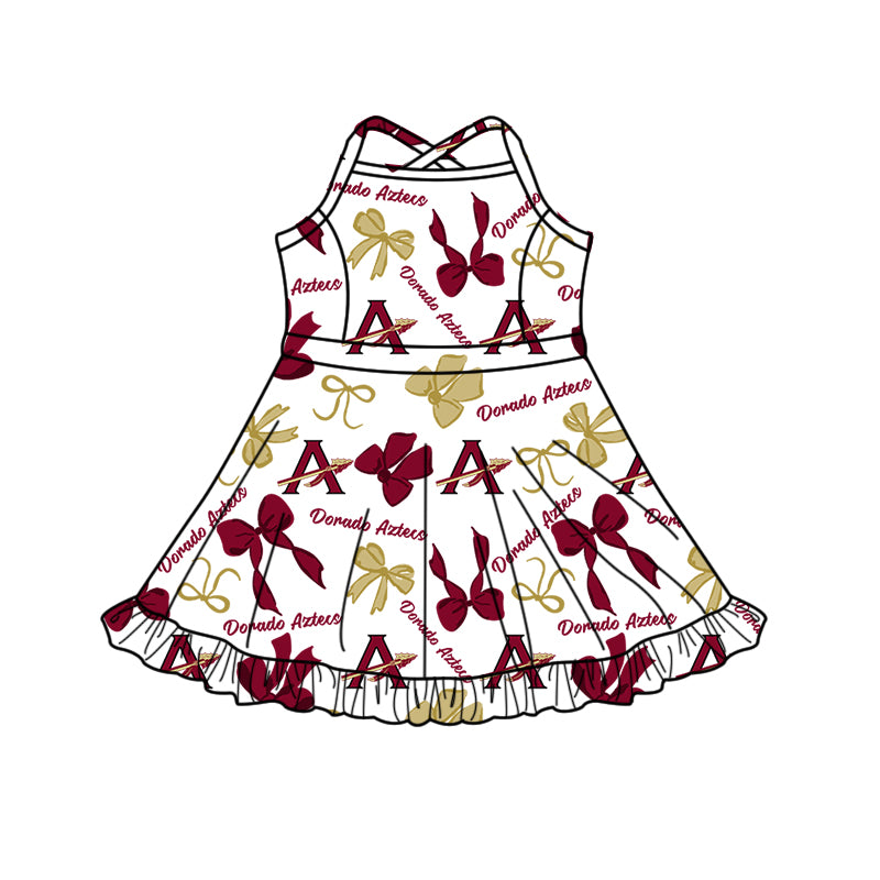 Custom moq 5 mix size milk silk summer teams baby girls clothes bow brick red hooded long sleeve pants sets and boy sets and dress and hooded top and pant-25.8.15