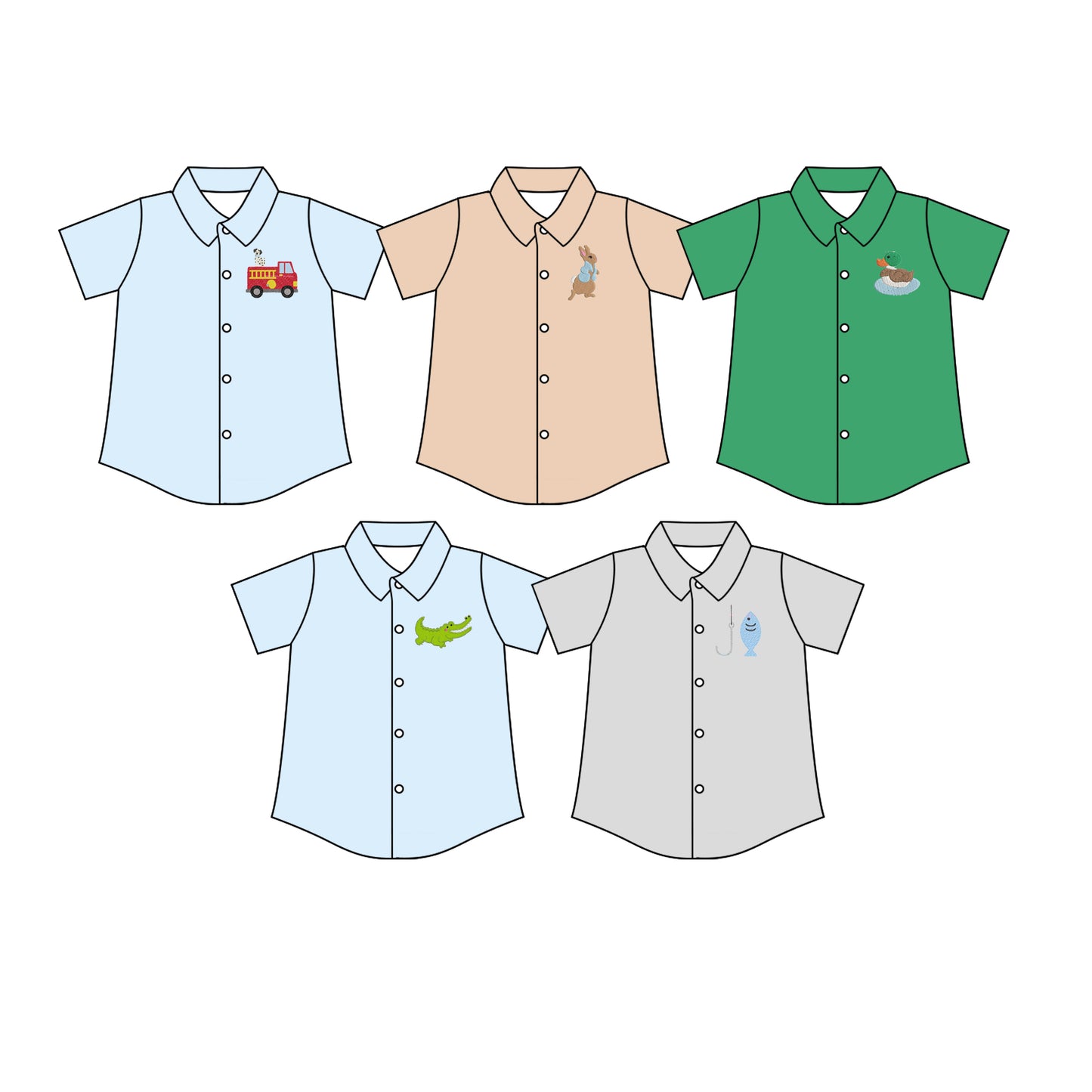 25.11.18 custom each style moq 5 eta 6-8week Sibling Sisters baby boy short sleeve top 5 match family design