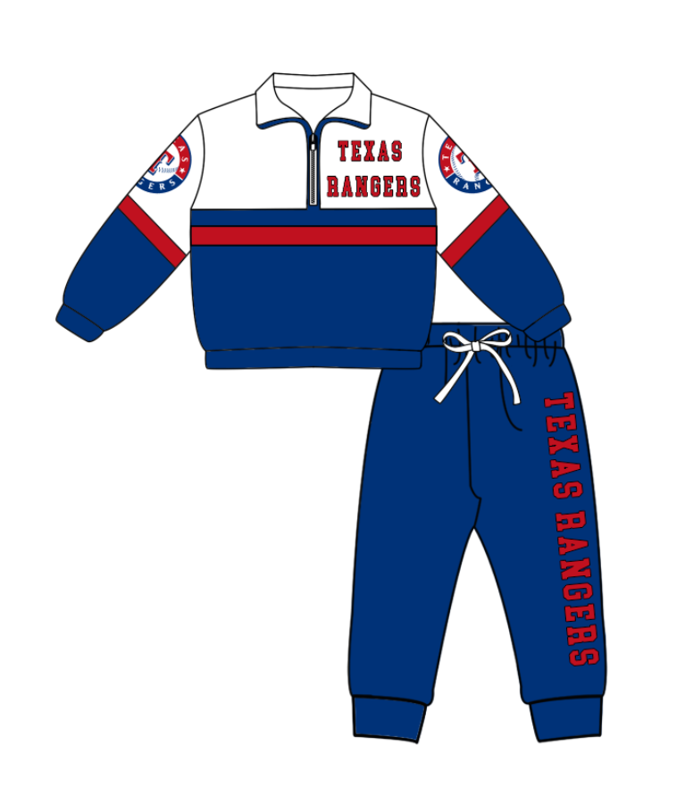 Custom moq 5 mix size yoga fabric blue zip-up jacket, long-sleeved shirt, and trousers set