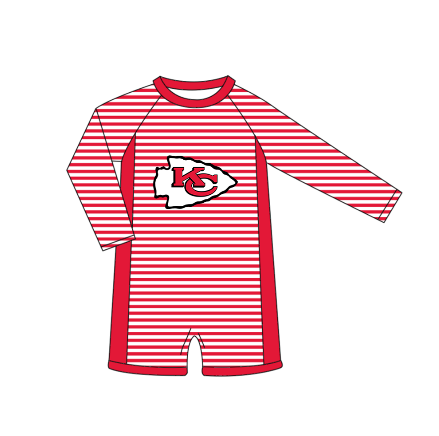 Custom moq 5 mix size milk silk baby boy clothes summer team red long sleeve shorts sets and swimsuit and romper
