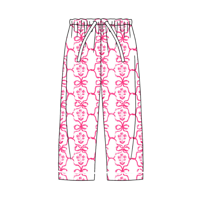 7.19 custom each style moq 5eta 4-6week adult clothes floral pink adult man pants