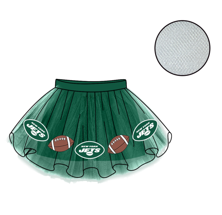 Custom moq 5 mix size milk silk summer teams Baby Girl's Green Mesh Skirt Summer Team Cute Clothes