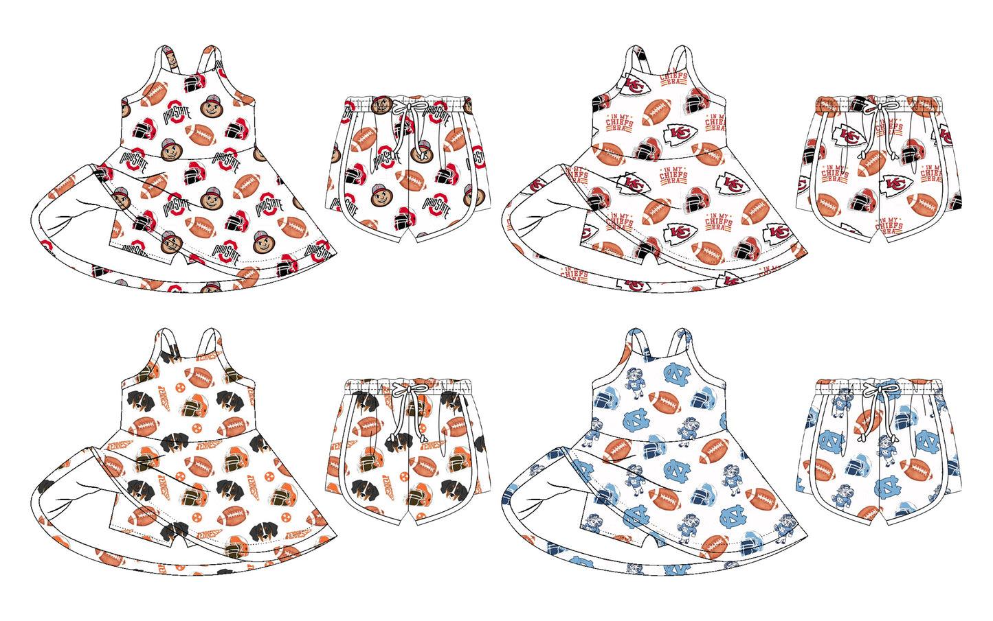 26.1.16 custom each style moq 5 eta 6-8week Sibling Sister team bow baby short sleeve dress 4 and shorts 4 match design