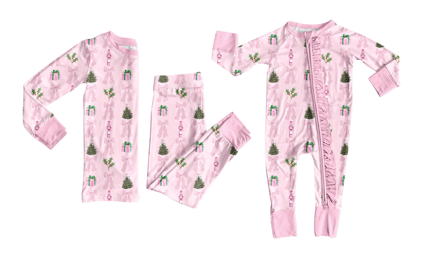 25.8.7 custom each style moq 5eta 4-6week Sibling Sister Christmas trees baby girl long sleeve pants sets and rompers match family design