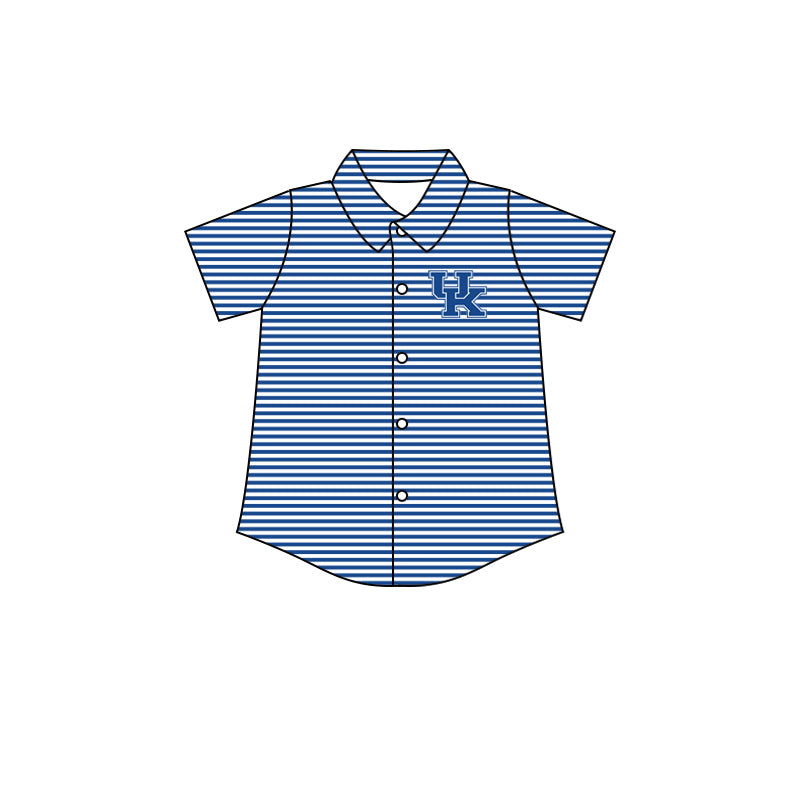 Custom moq 5 mix size milk silk summer teams baby girl boys clothes blue short sleeve skirts set and top and dress and rompers series