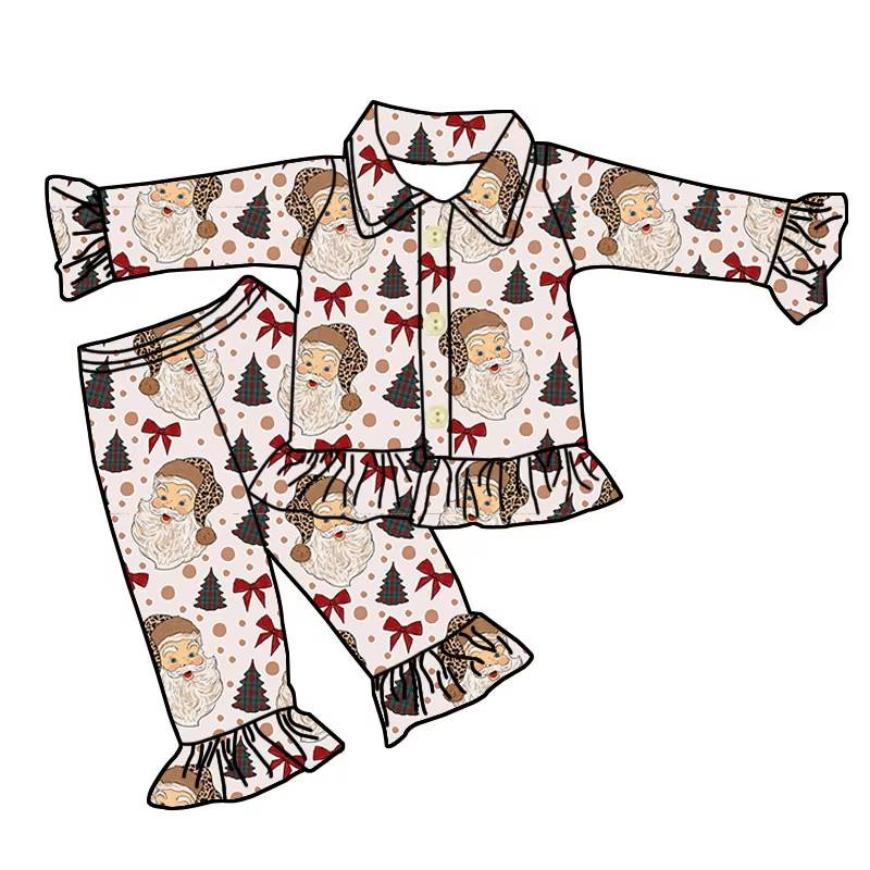 Custom moq 5 each style eta 6-7weeks baby girl clothes long sleeve pants sets -25.8.2