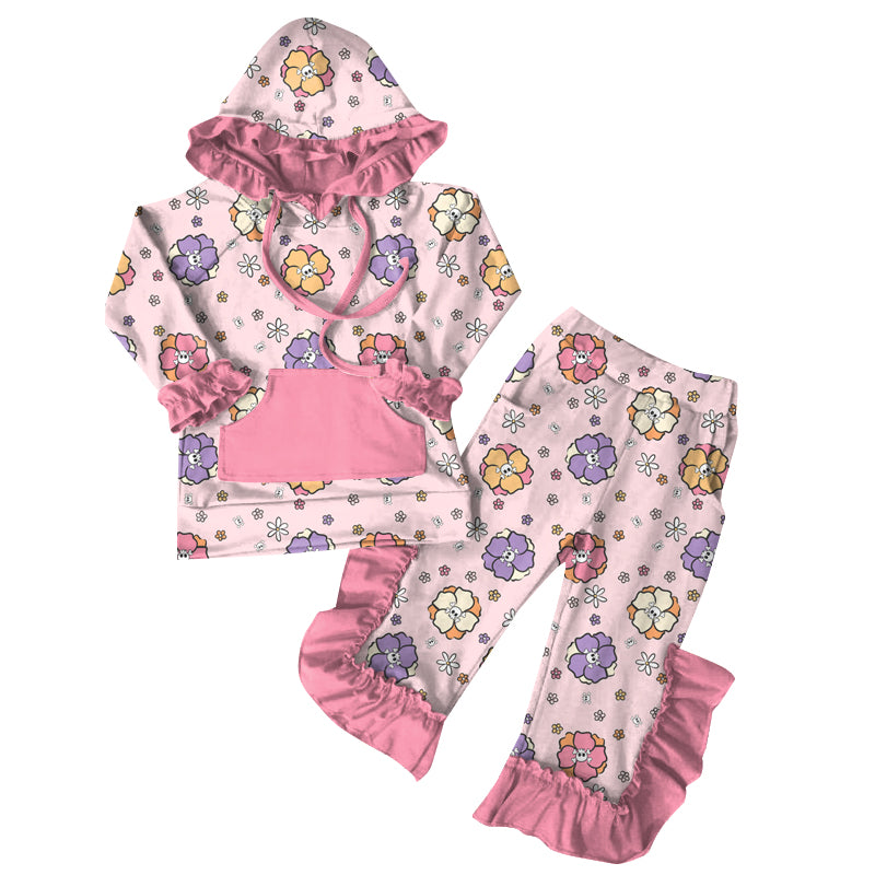 25.7.4 custom each style moq 5eta 4-6week Sibling Sisters baby girl long sleeve pants sets 1 and sets 2 match family design