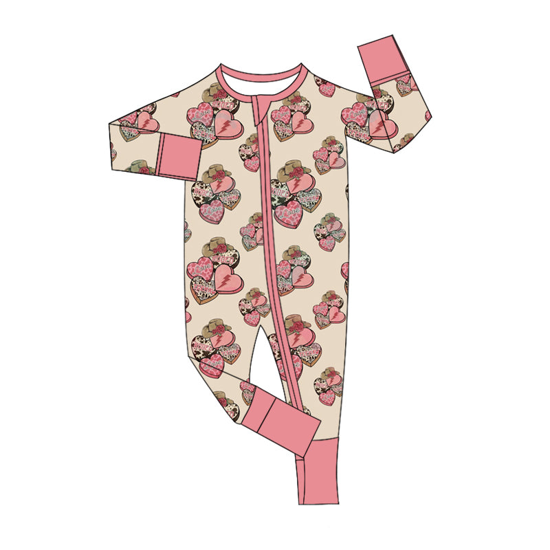10.19 custom each style moq 5eta 4-6week Sibling love pink baby girl sets and rompers match family design