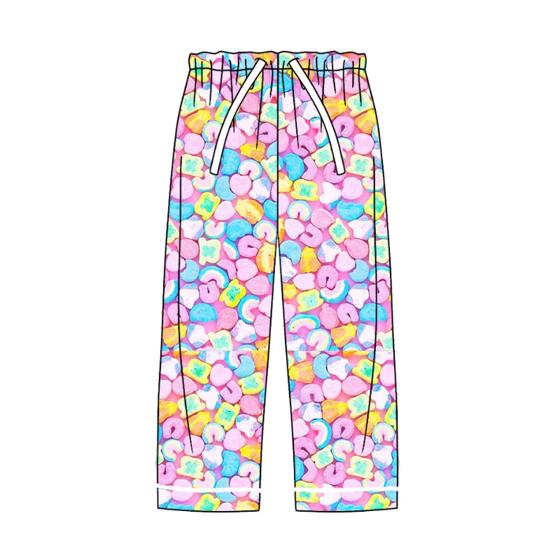 10.12 custom each style moq 5eta 4-6week adult clothes pink pattern long pants adul man pants
