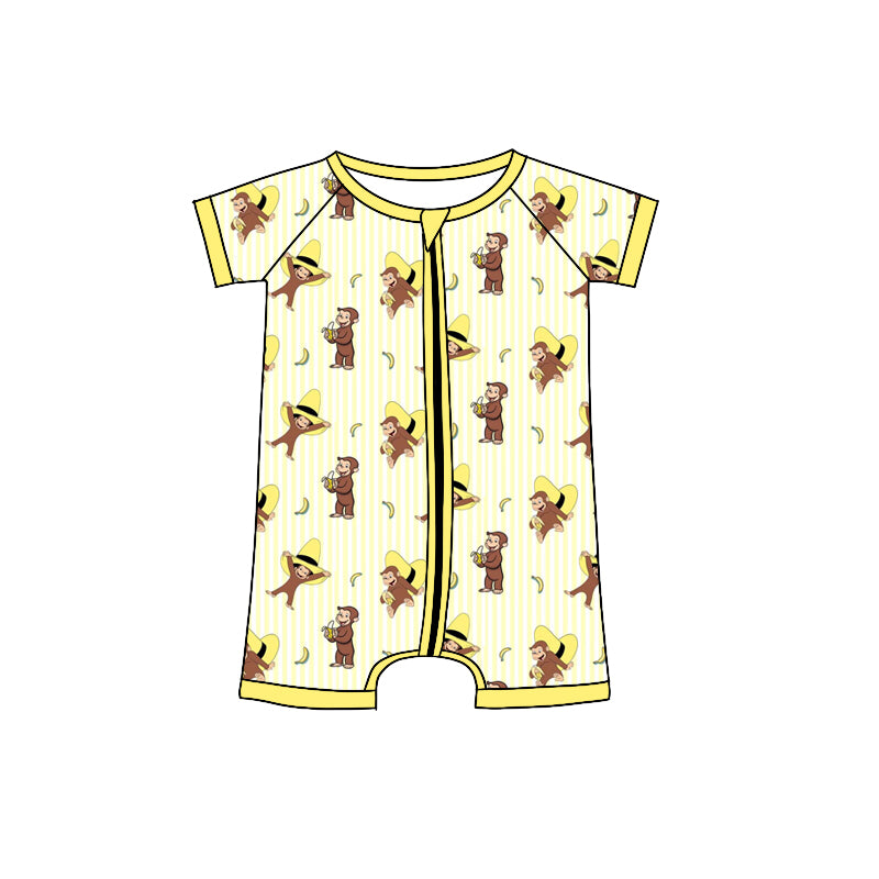 Custom summer baby girls clothes short sleeve shorts sets romper