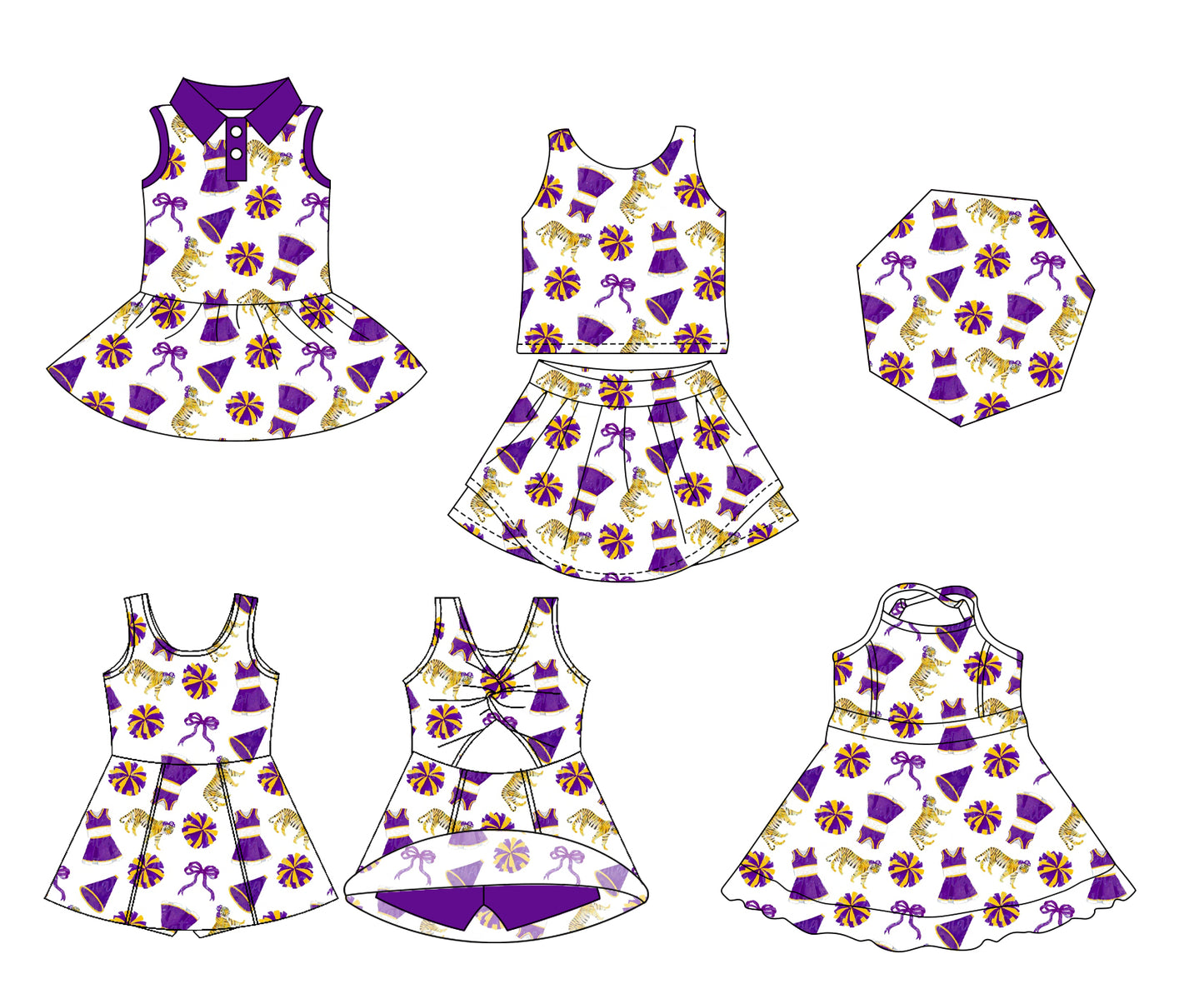 26.1.16 custom each style moq 5 eta 6-8week Sibling Sister team bow baby short sleeve dresses 3 and skirts sets match design