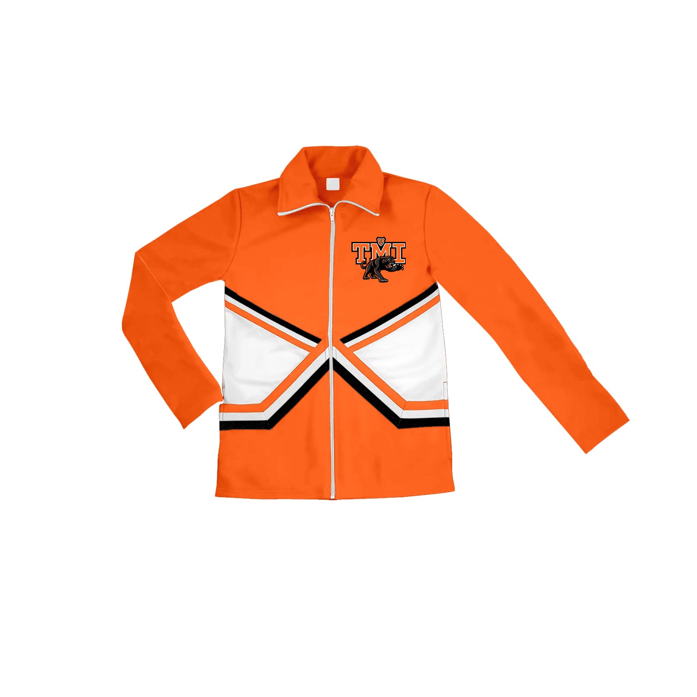 Custom moq 5 mix size milk silk baby girls clothes team bow orange hooded long sleeve tops and shorts and jacket-25.7.24