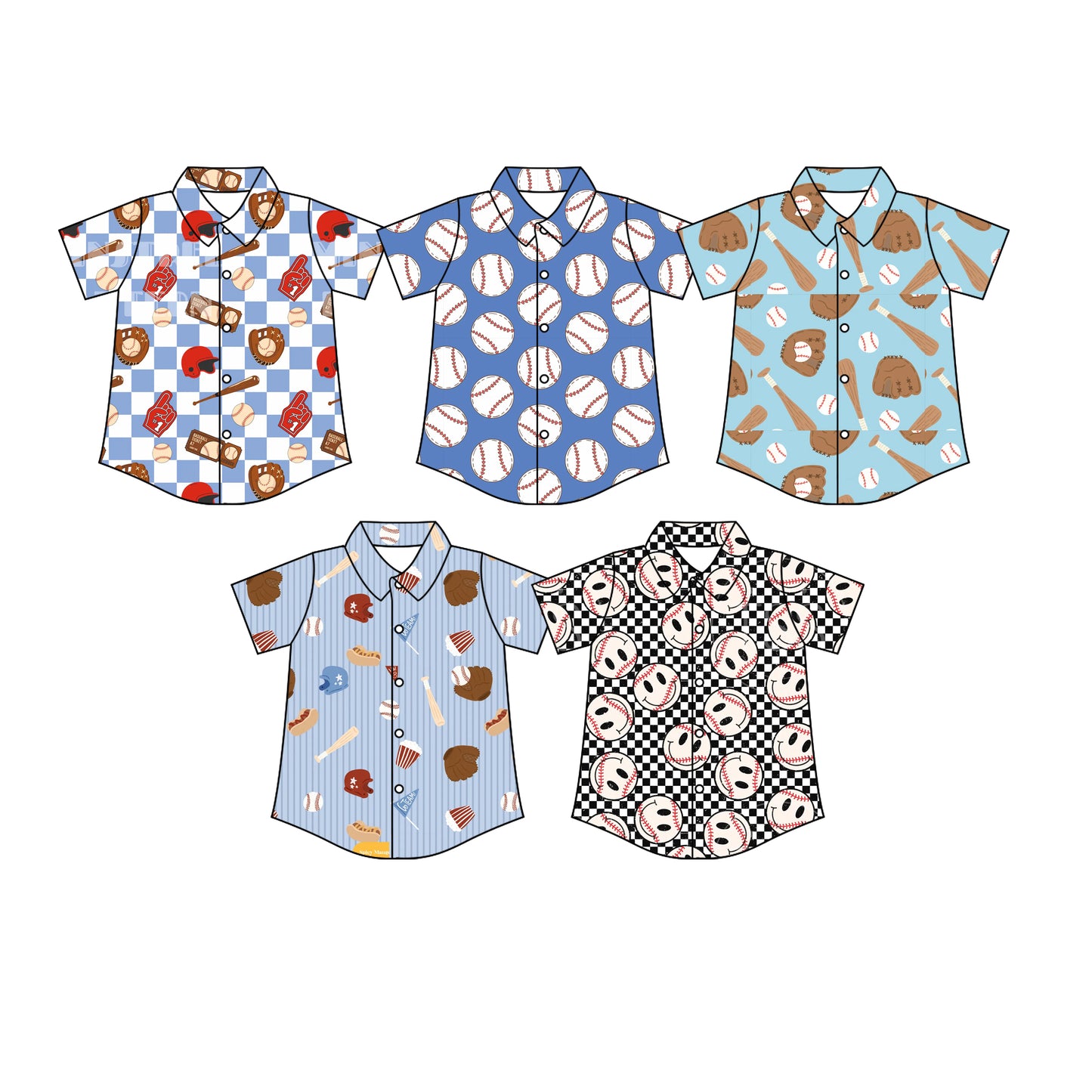 25.11.15 custom each style moq 5 eta 6-8week Sibling Sisters baseball baby boy short sleeve top 5 match family design
