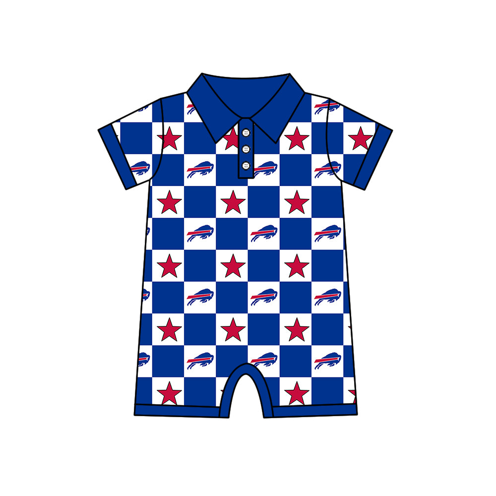 Custom moq 5 mix size milk silk summer teams Baby Girl Blue Sleeveless Top Skirts Set Dress And Shorts Yoga Outfit Boy's Short-Sleeved Polo Shirt And Romper