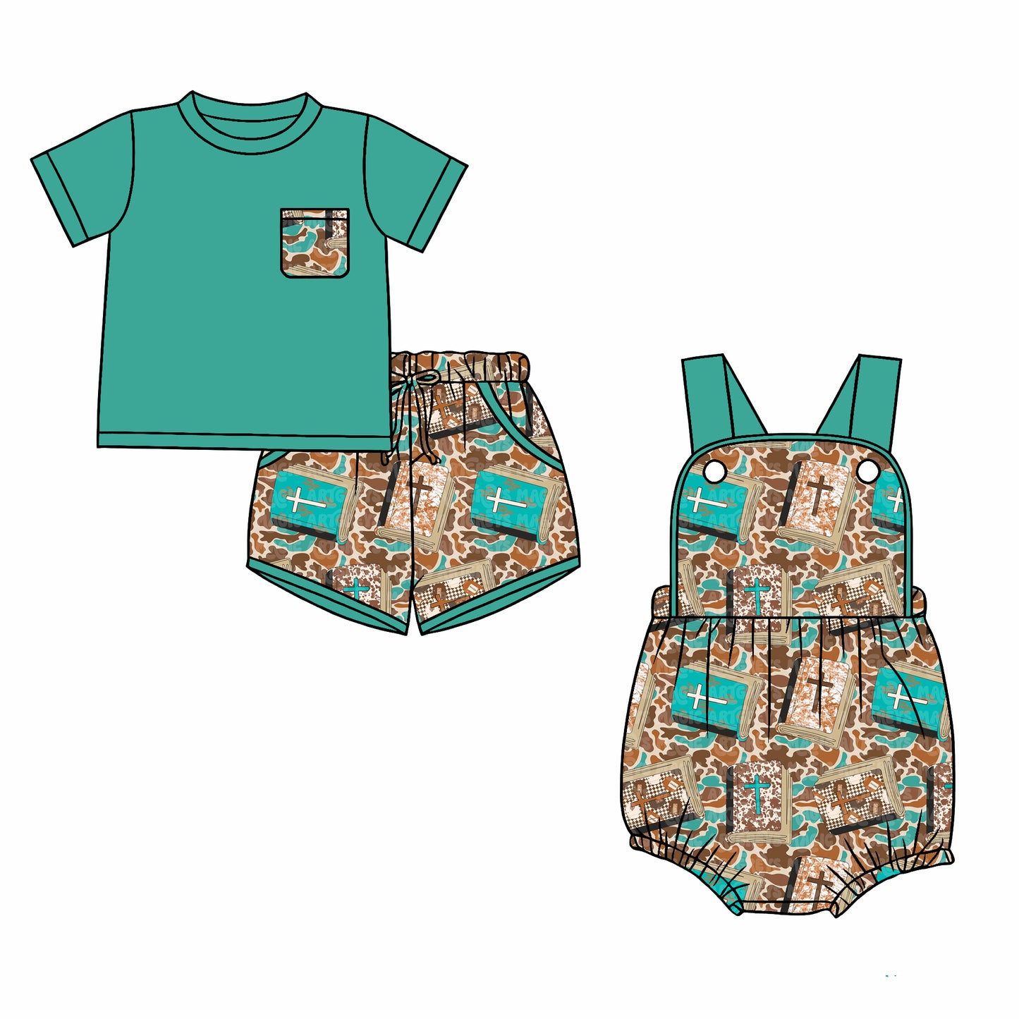 26.1.1 custom each style moq 5 eta 6-8week Sibling Sister easter baby boy short sleeve shorts sets and romper match design